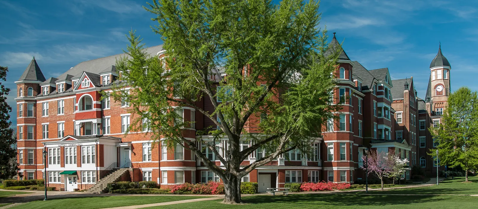 The historic front campus in Columbus, Mississippi