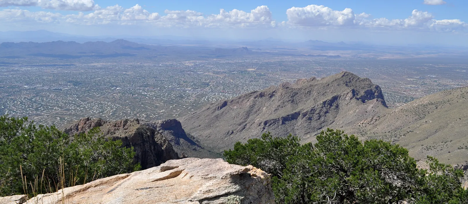 Tucson from the Santa Catalina Mountains