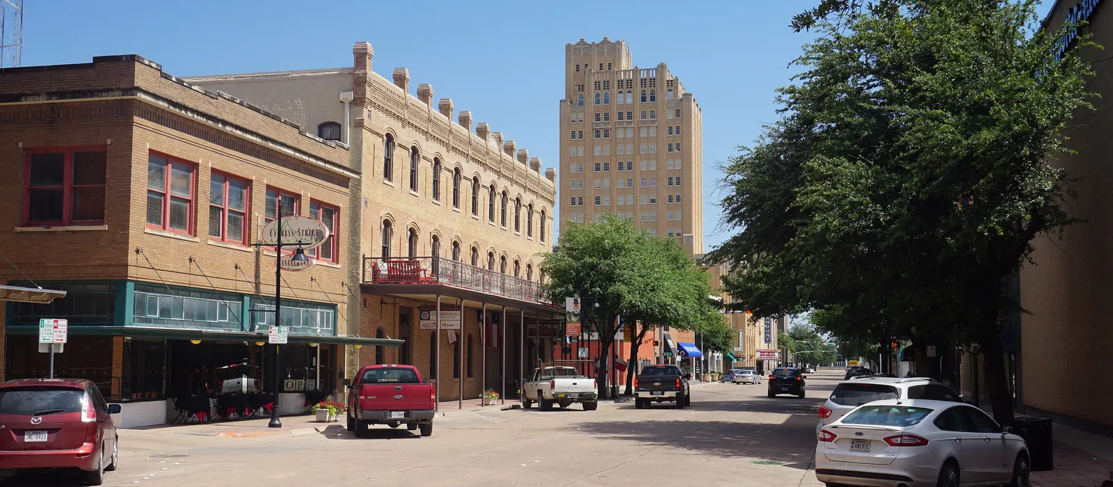 Historic Cypress Street in downtown Abilene