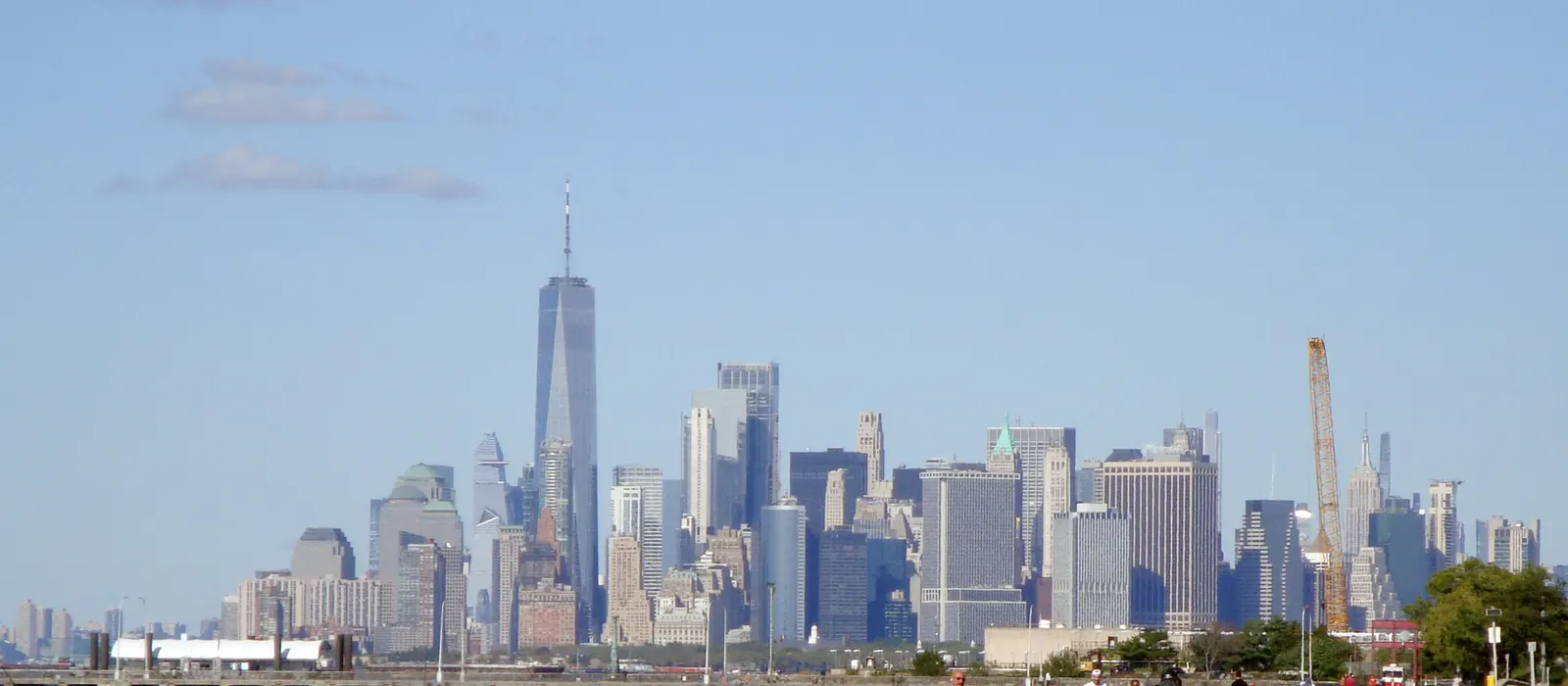 Lower Manhattan seen from the Bay Ridge shore