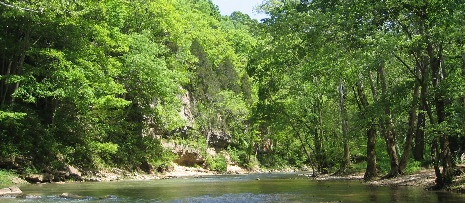 Otter Creek in Meade County near Fort Knox
