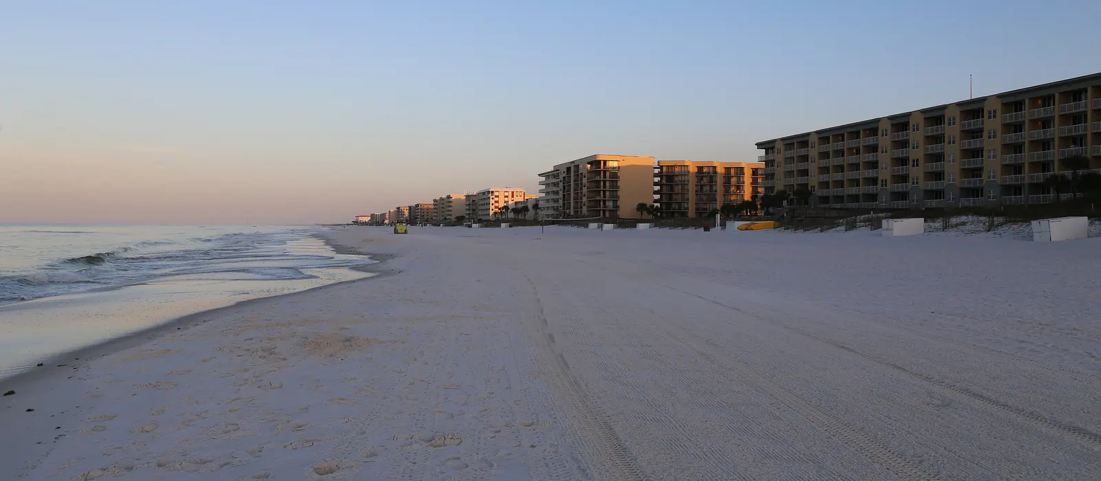 White sand beach on Okaloosa Island