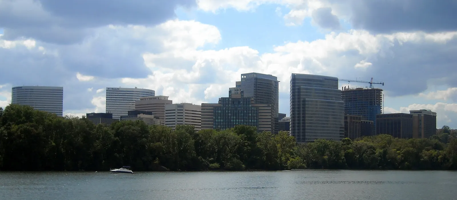 Rosslyn across the Potomac River