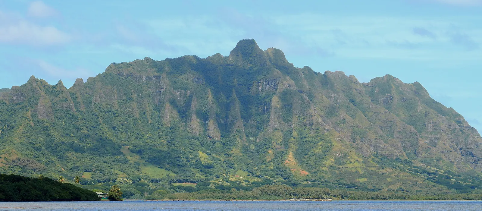 Kaneohe Bay and Kualoa Ridge
