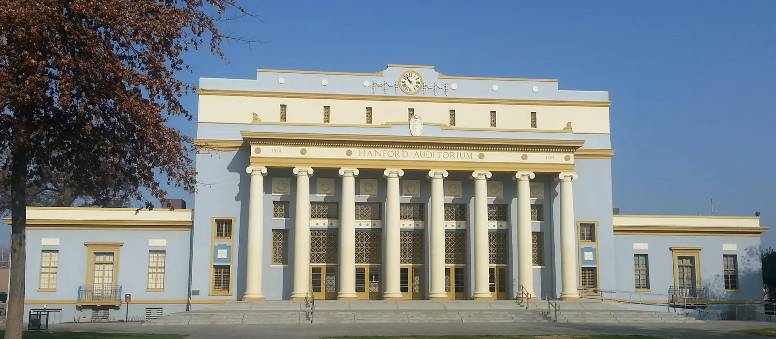 The 1924 Hanford Auditorium in Kings County