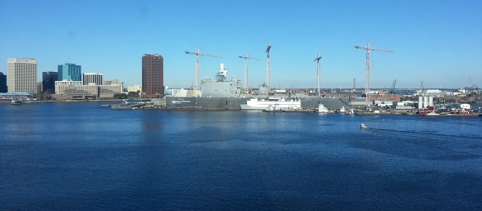 The Elizabeth River from Portsmouth