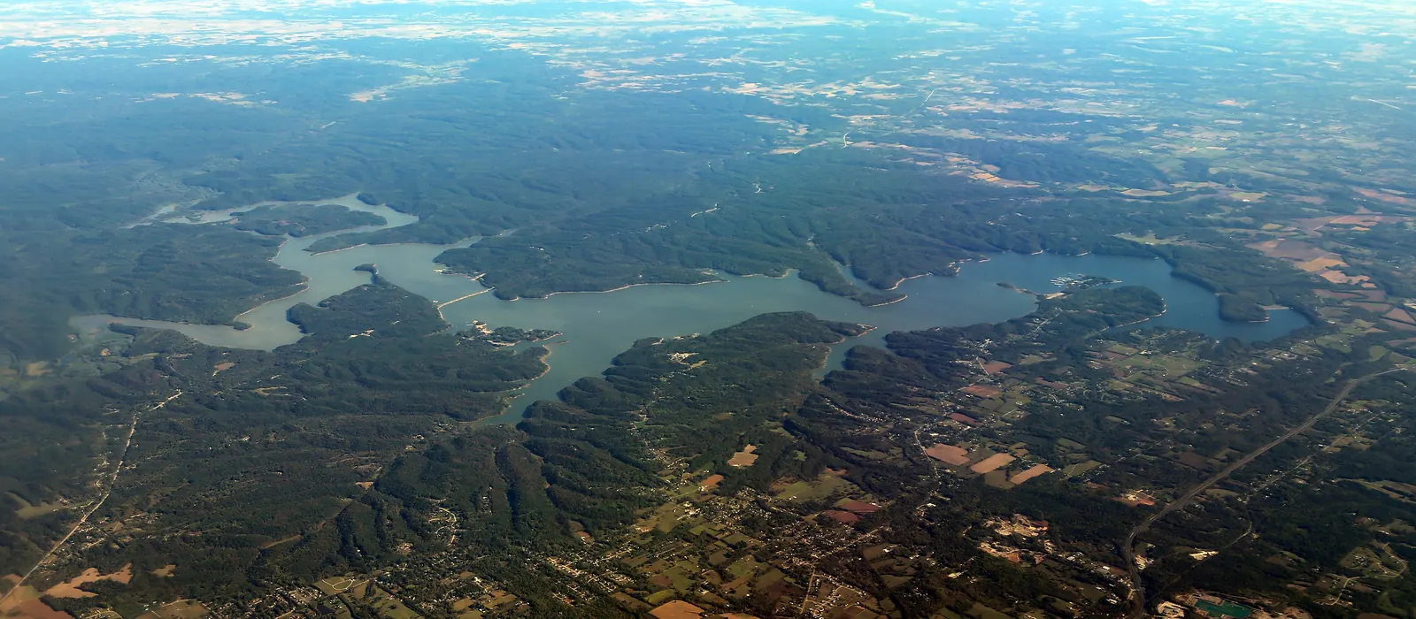 Lake Monroe near Bloomington Indiana