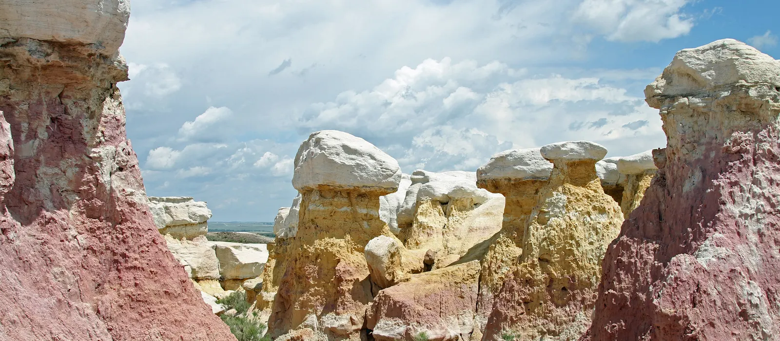 The Paint Mines hoodoos east of Colorado Springs