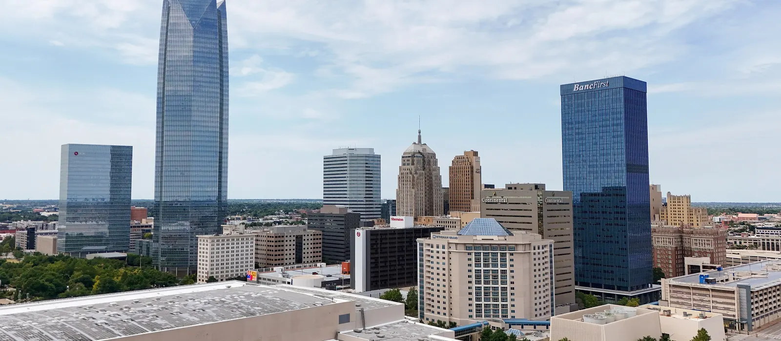 Downtown Oklahoma City skyline